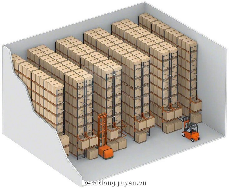 Kệ Pallet Lối Đi Hẹp - Cách Chúng Hoạt Động Và Tại Sao Bạn Cần Chúng